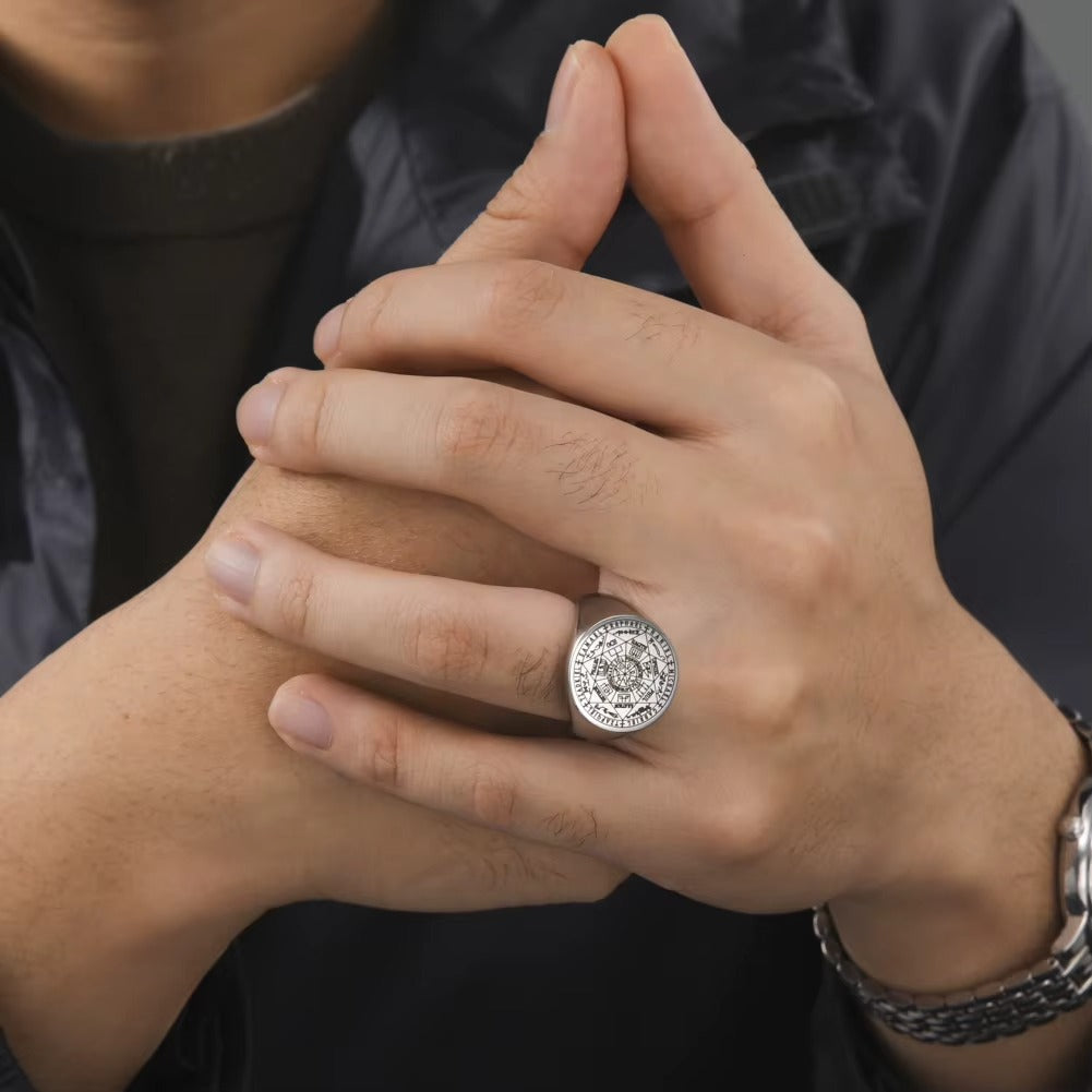 Solomon's Ring of Prosperity - Seven Seals of Protection and Prosperity