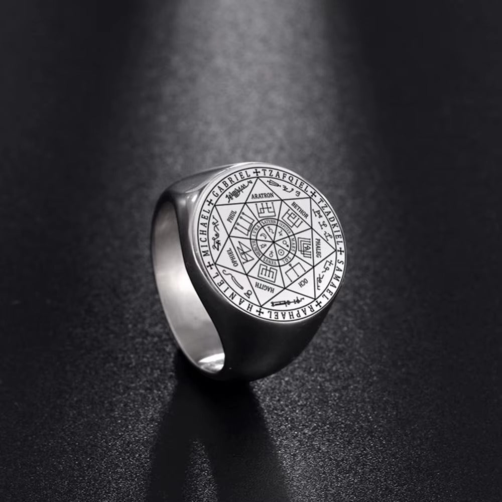Solomon's Ring of Prosperity - Seven Seals of Protection and Prosperity
