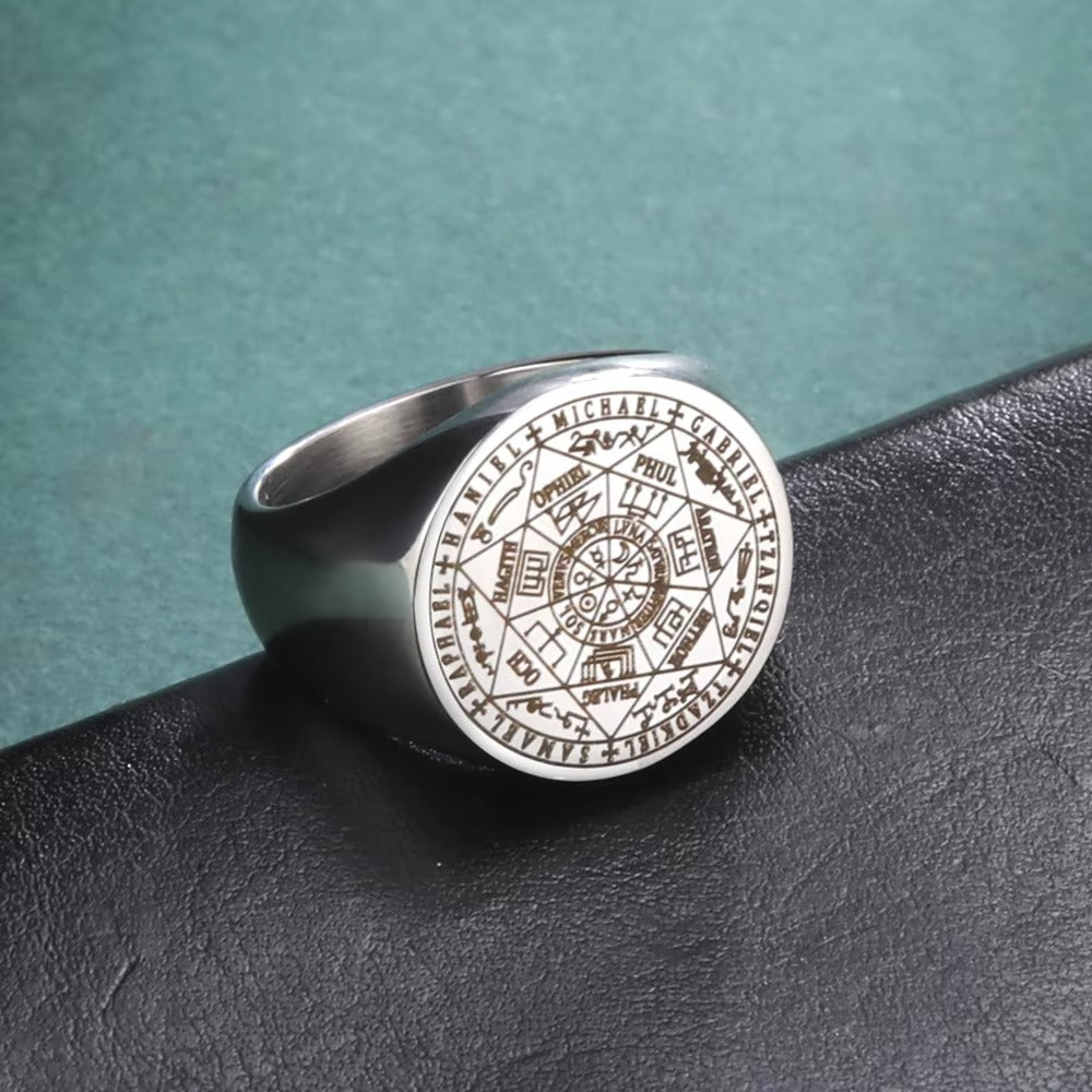 Solomon's Ring of Prosperity - Seven Seals of Protection and Prosperity