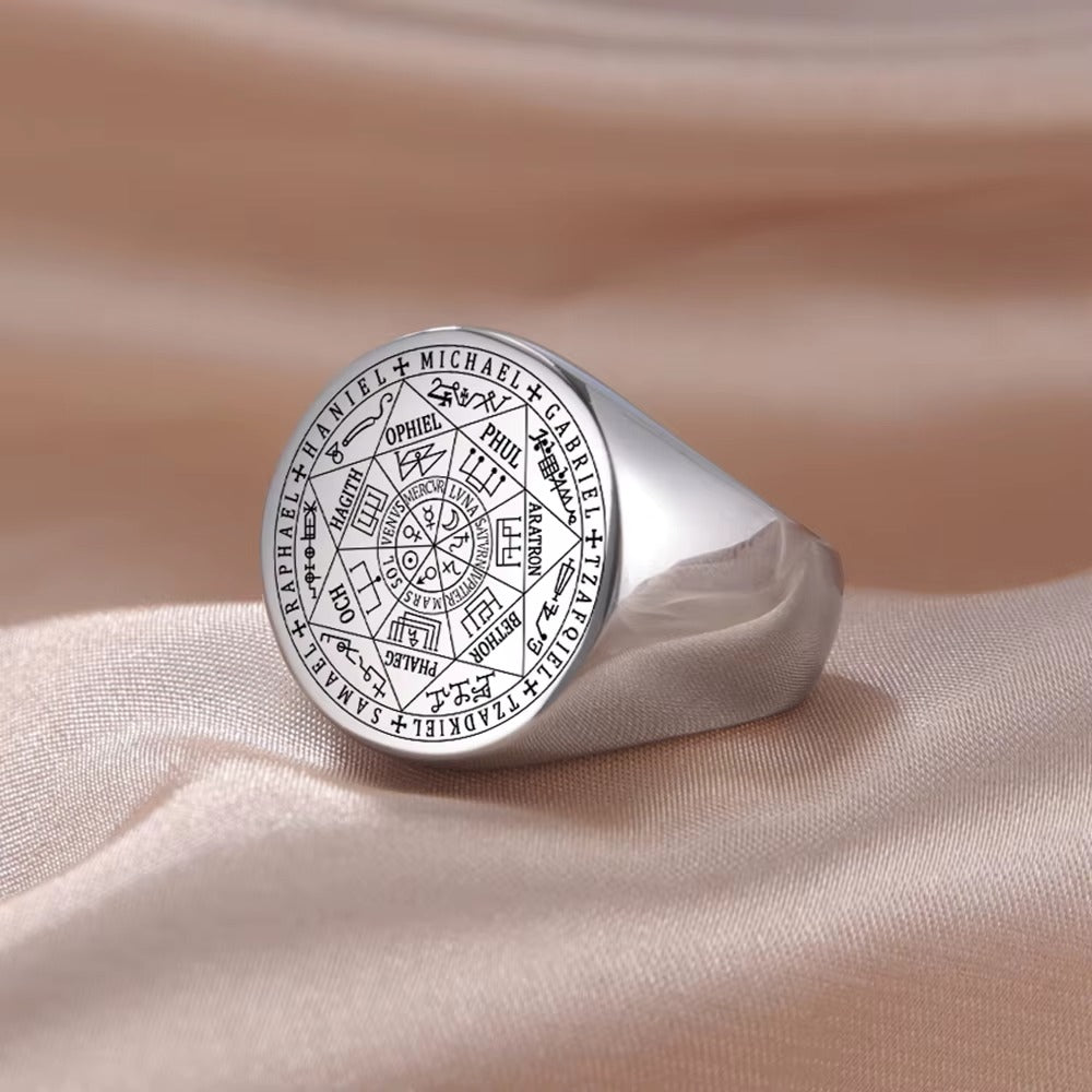 Solomon's Ring of Prosperity - Seven Seals of Protection and Prosperity